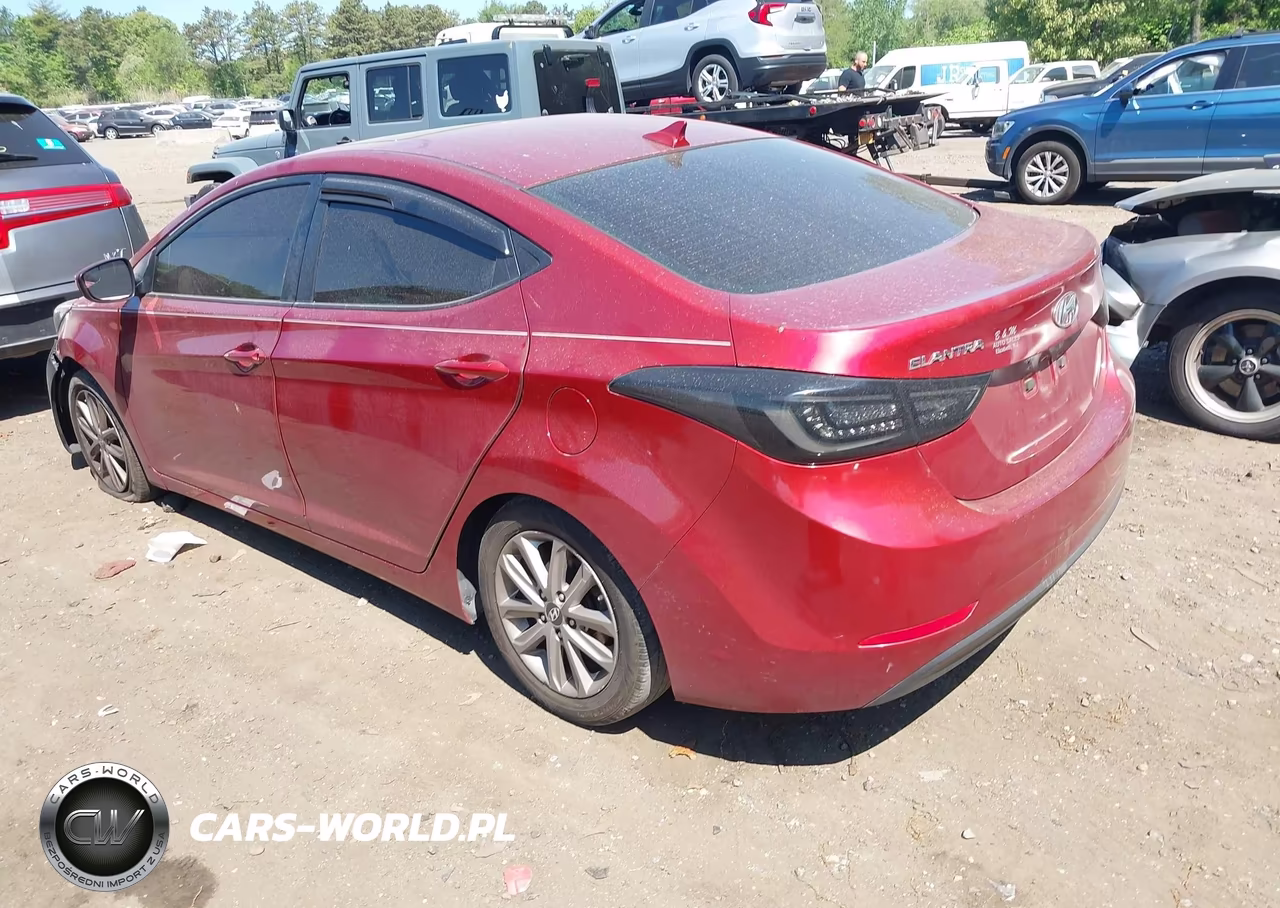2014 Hyundai Elantra Se VIN:5NPDH4AE4EH494420 - 3