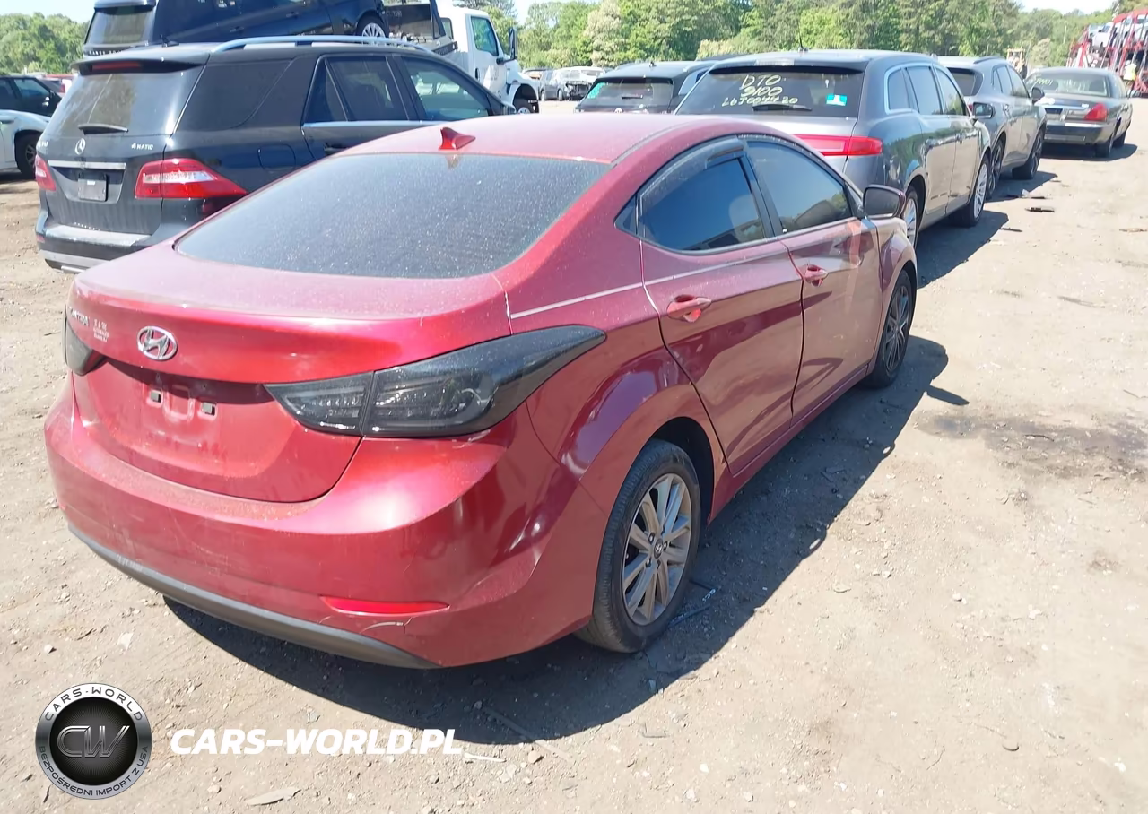2014 Hyundai Elantra Se VIN:5NPDH4AE4EH494420 - 4