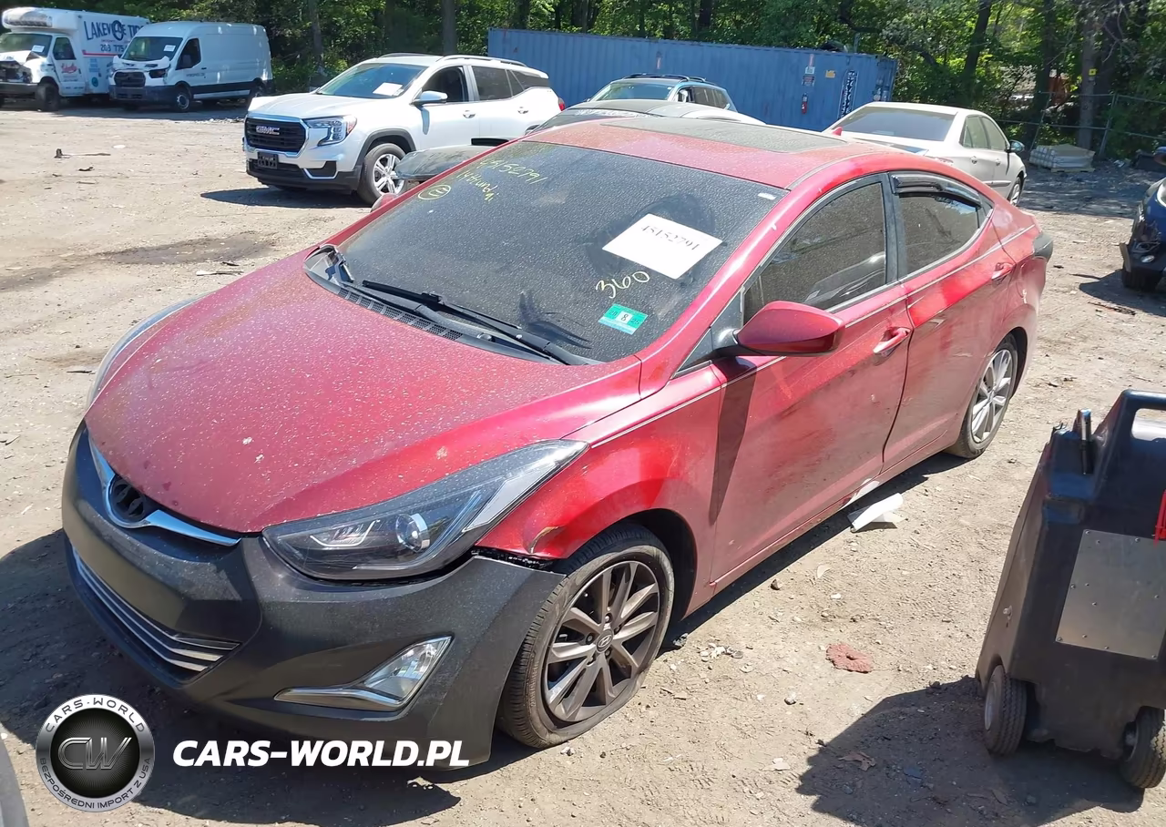 2014 Hyundai Elantra Se VIN:5NPDH4AE4EH494420 - 6