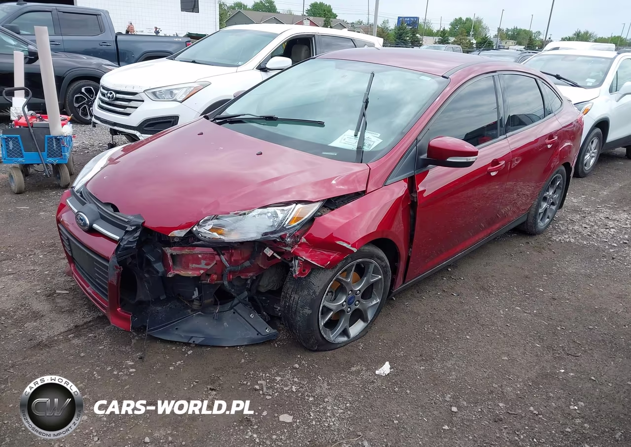 2014 Ford Focus Se VIN:1FADP3F27EL292751 - 2