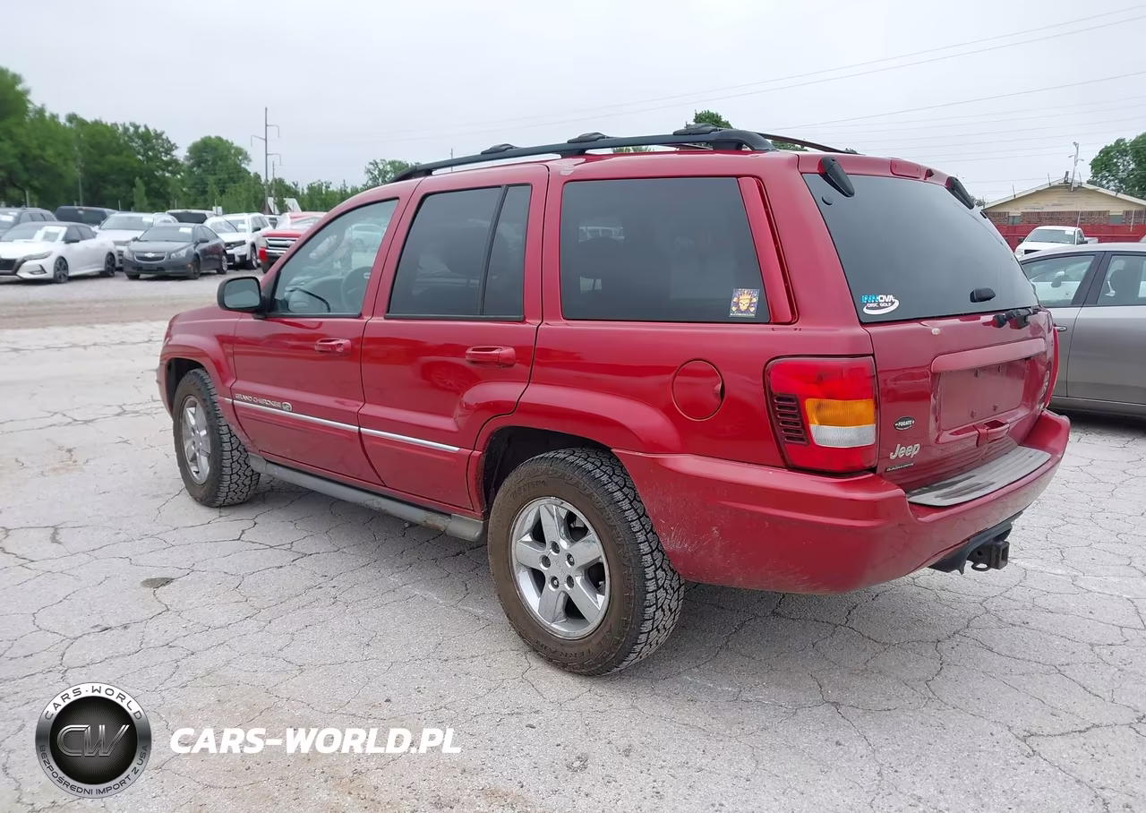 2004 Jeep Grand Cherokee Overland VIN:1J8GW68J54C410125 - 3