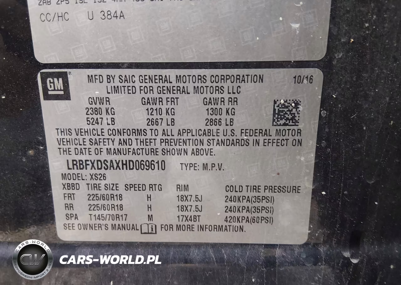 2017 Buick Envision Essence VIN:LRBFXDSAXHD069610 - 9