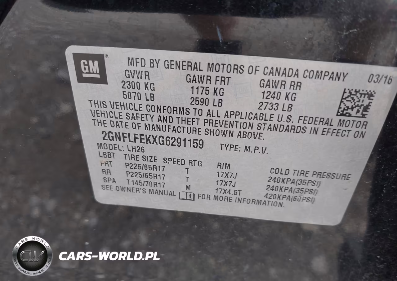 2016 Chevrolet Equinox Lt VIN:2GNFLFEKXG6291159 - 9