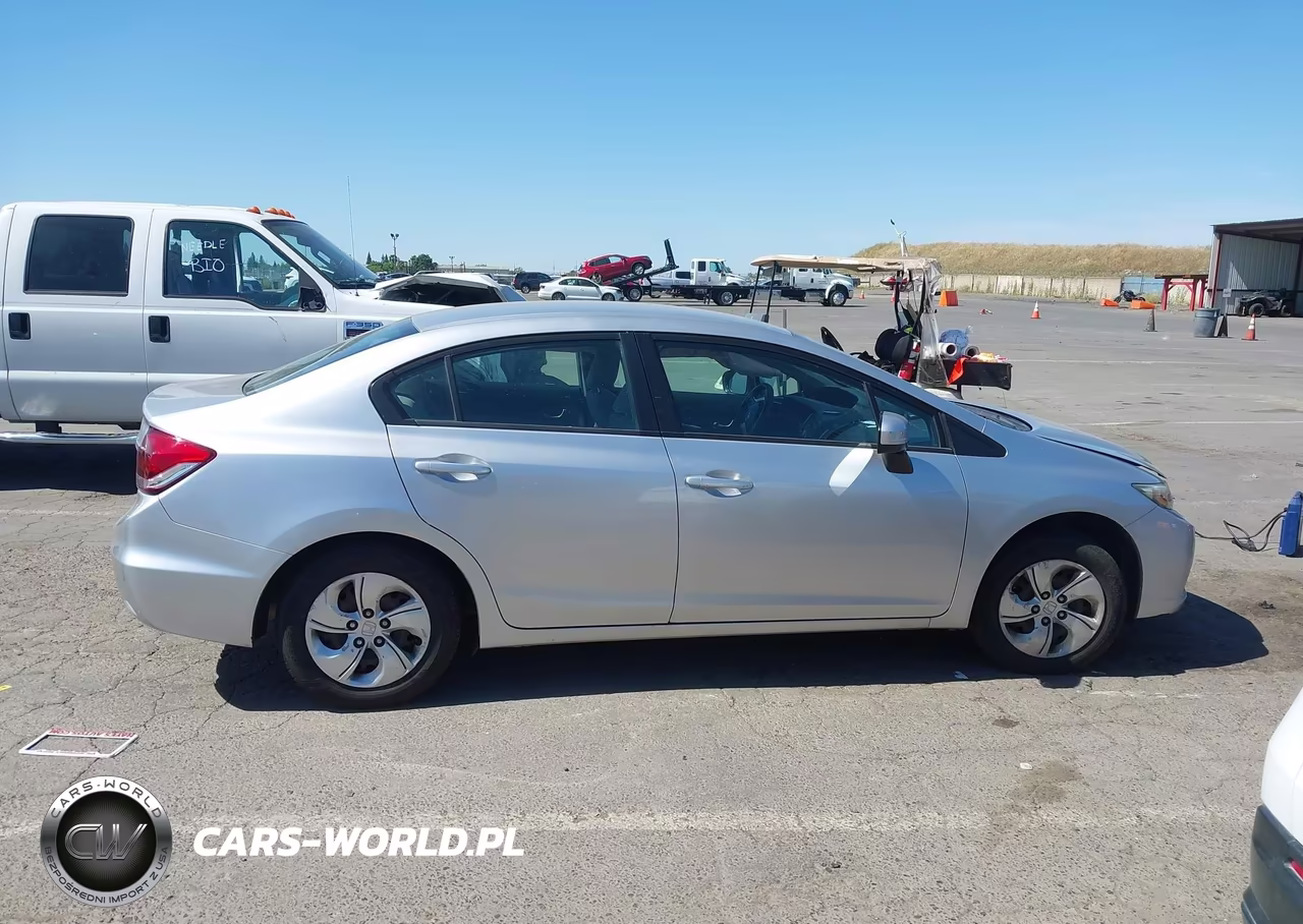2014 Honda Civic Lx VIN:19XFB2F51EE016645 - 13
