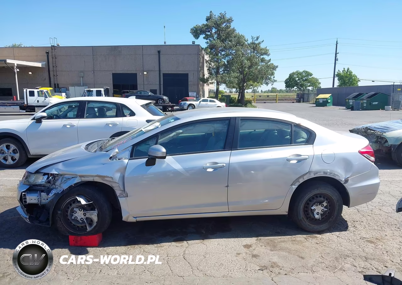 2014 Honda Civic Lx VIN:19XFB2F51EE016645 - 14