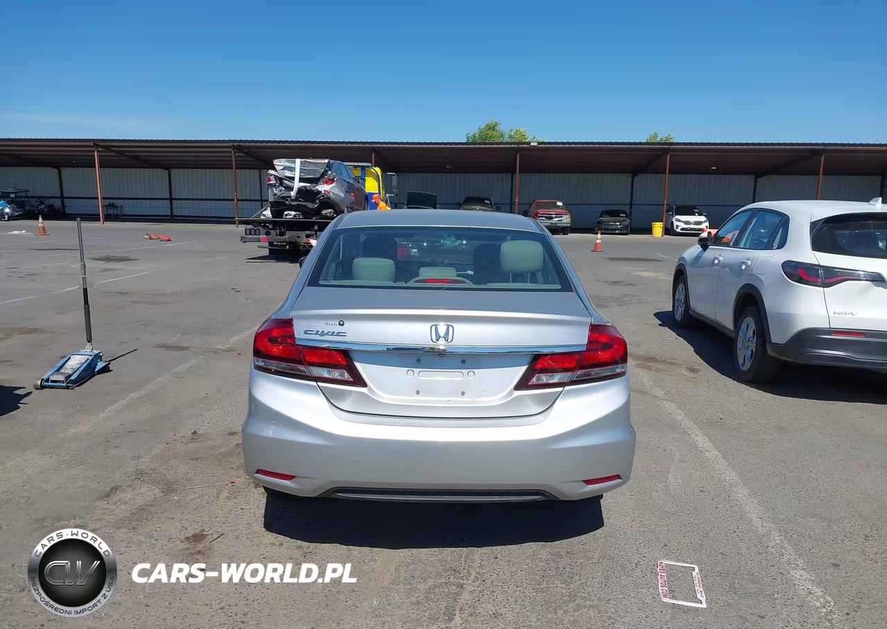 2014 Honda Civic Lx VIN:19XFB2F51EE016645 - 16