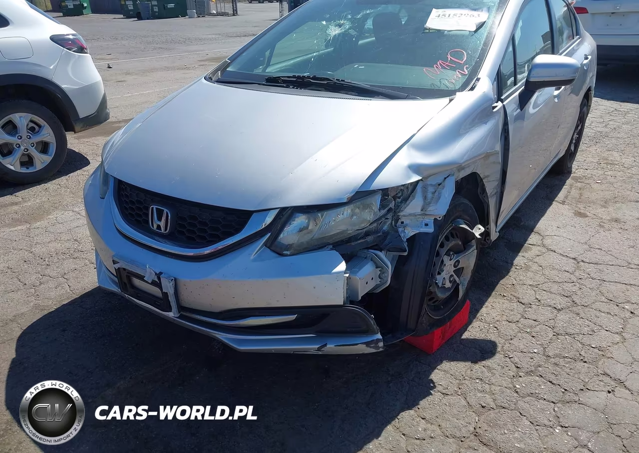 2014 Honda Civic Lx VIN:19XFB2F51EE016645 - 6