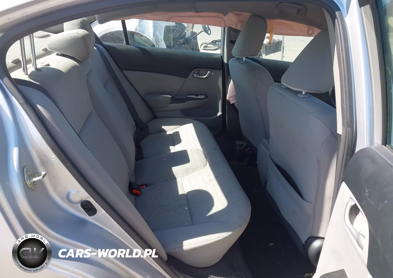 2014 Honda Civic Lx VIN:19XFB2F51EE016645 - 8