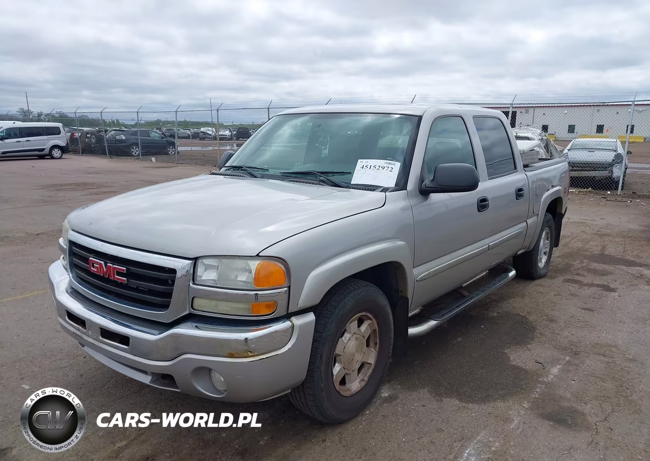 2006 GMC Sierra 1500 Sle1-Sle2-Slt VIN:2GTEK13T361274978 - 2