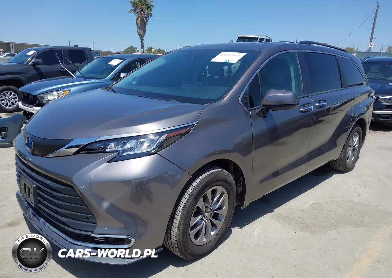 2021 Toyota Sienna Xle VIN:5TDJRKEC1MS005543 - 2