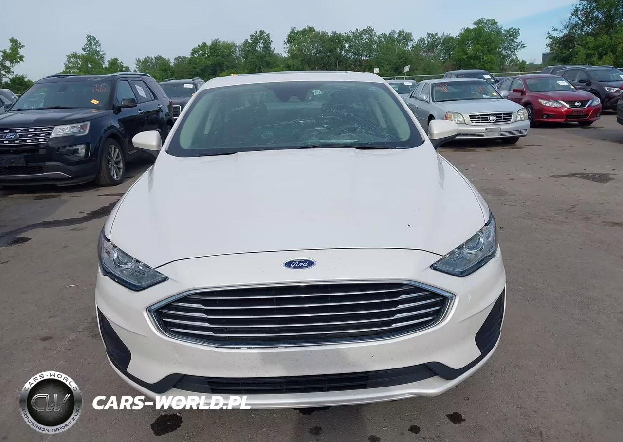 2020 Ford Fusion Hybrid Se VIN:3FA6P0LU6LR123610 - 12