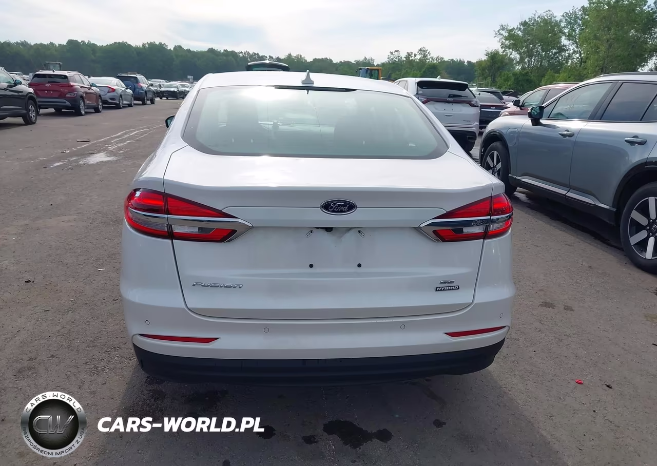 2020 Ford Fusion Hybrid Se VIN:3FA6P0LU6LR123610 - 16