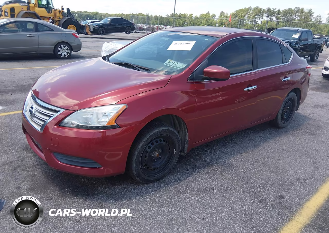 2015 Nissan Sentra Sv VIN:3N1AB7AP1FL694215 - 2
