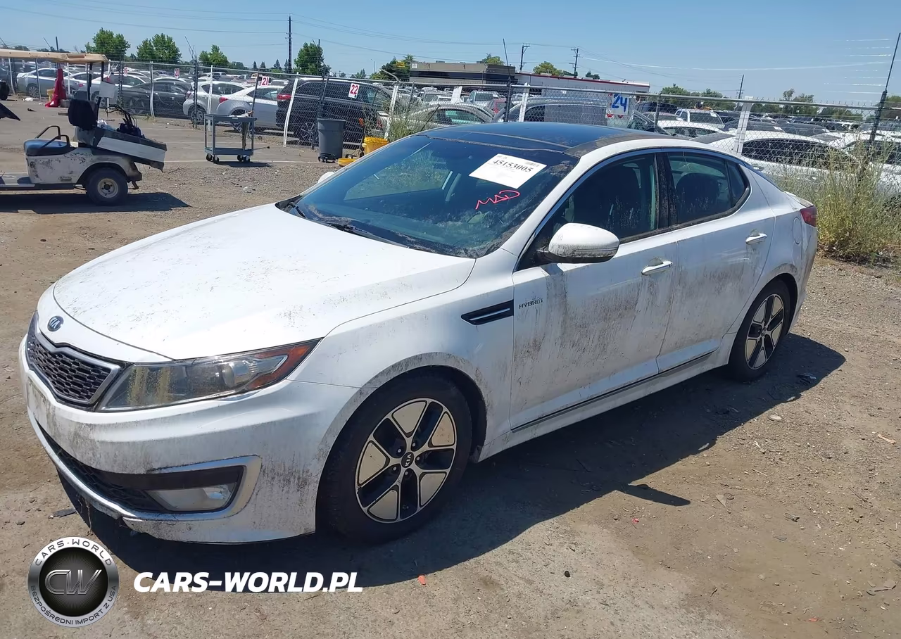 2013 Kia Optima Hybrid Ex VIN:KNAGM4AD0D5054755 - 2