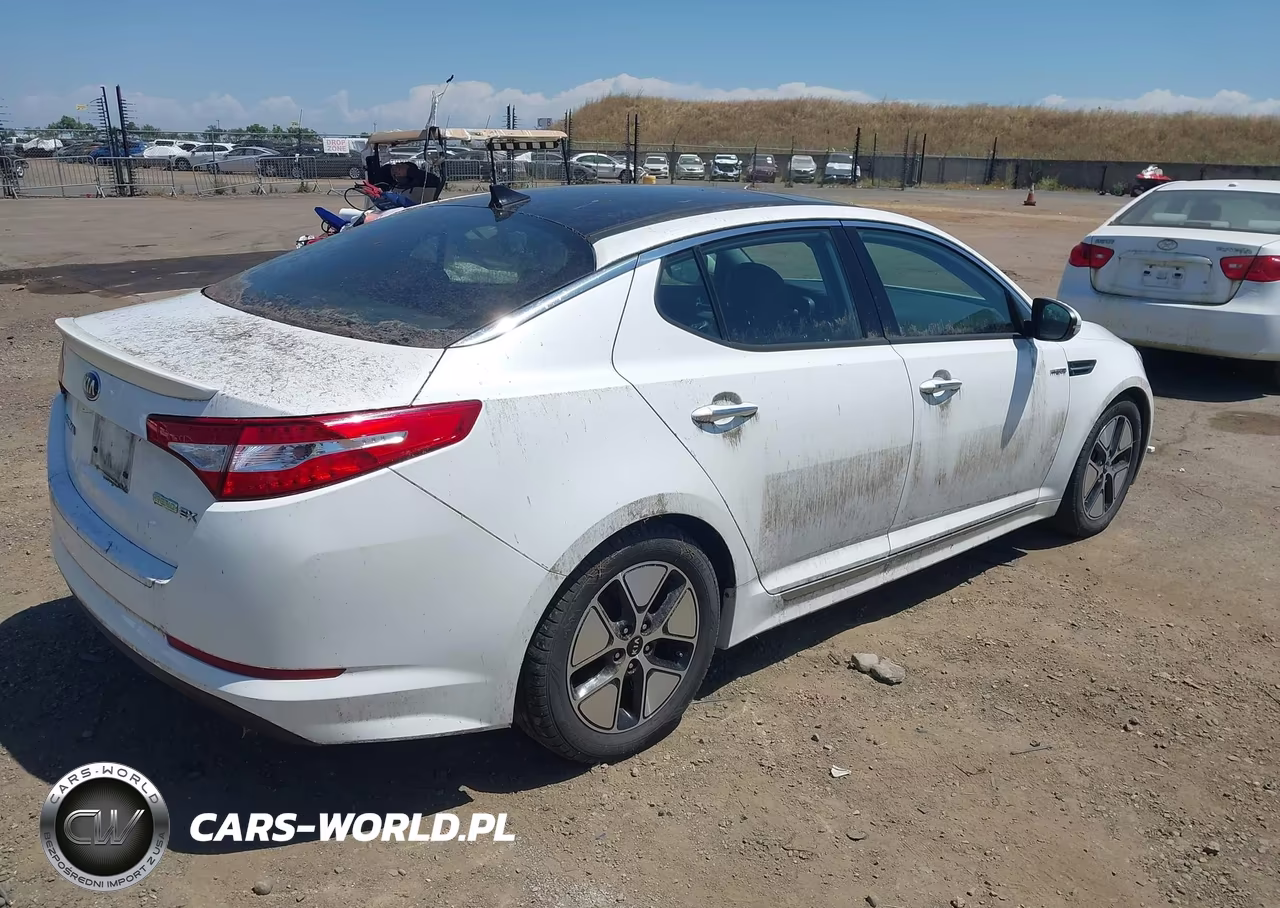 2013 Kia Optima Hybrid Ex VIN:KNAGM4AD0D5054755 - 4