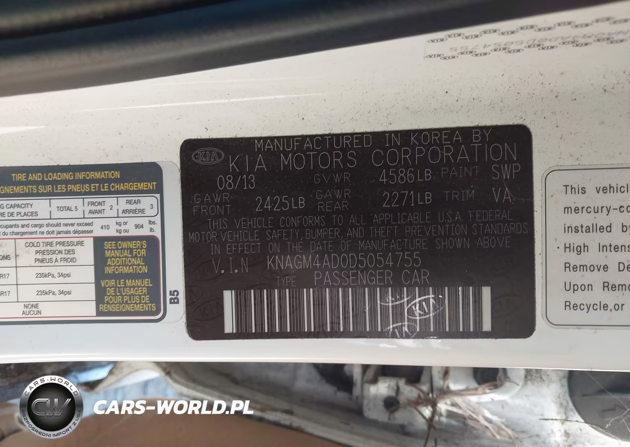 2013 Kia Optima Hybrid Ex VIN:KNAGM4AD0D5054755 - 9