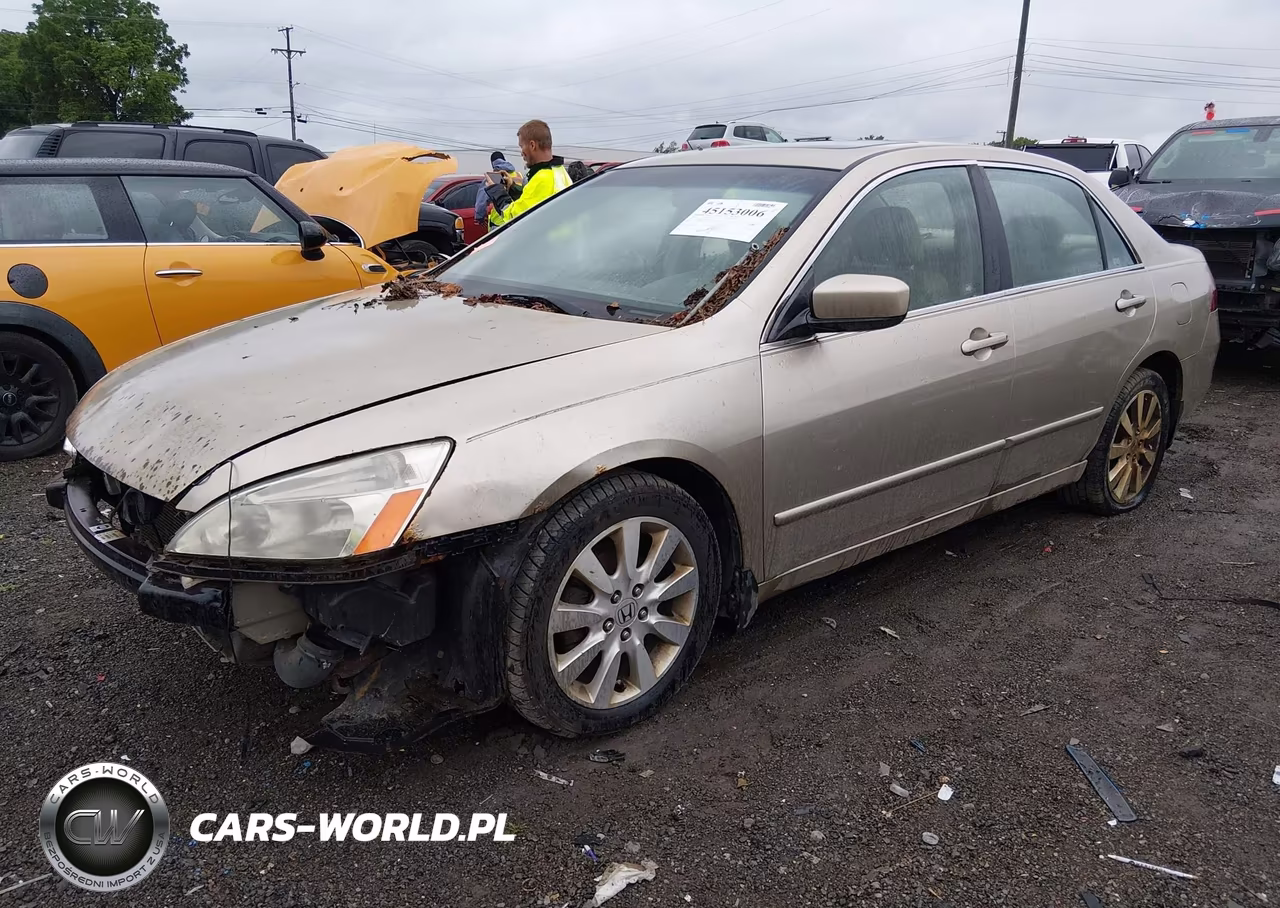 2007 Honda Accord 3.0 Ex VIN:1HGCM665X7A032001 - 2