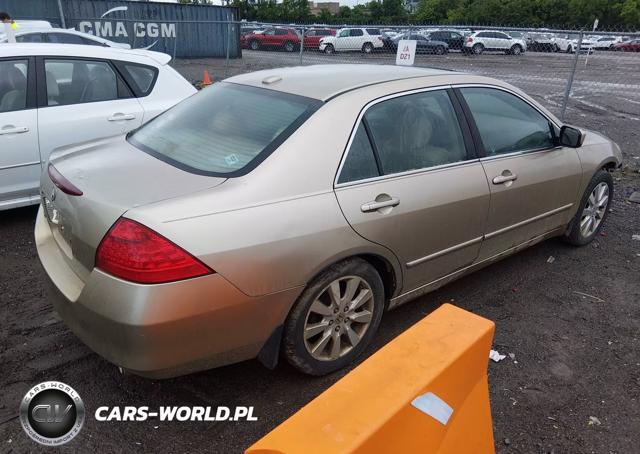 2007 Honda Accord 3.0 Ex VIN:1HGCM665X7A032001 - 4