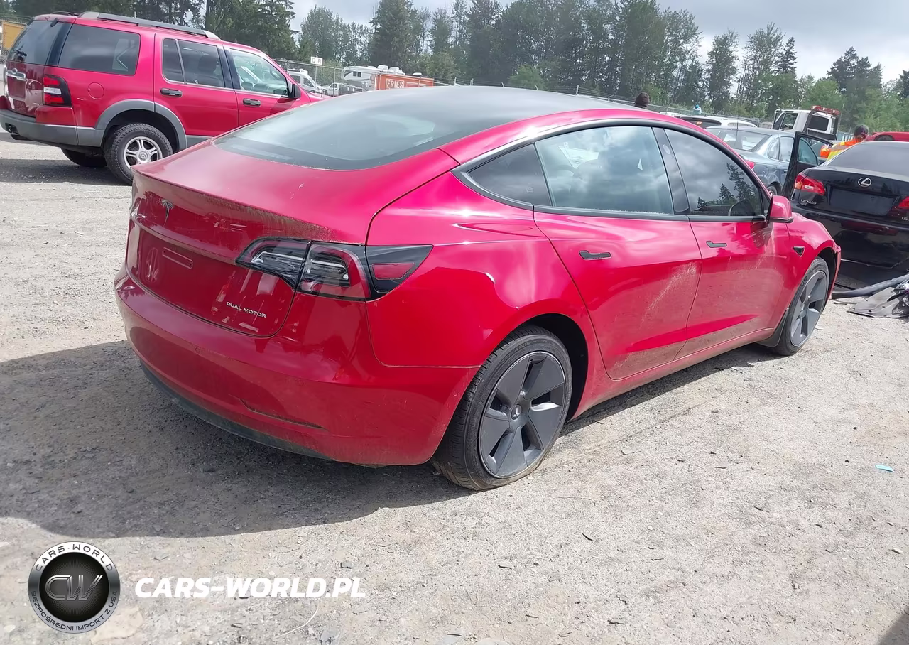 2022 Tesla Model 3 Long Range Dual Motor All-Wheel Drive VIN:5YJ3E1EB3NF273375 - 4