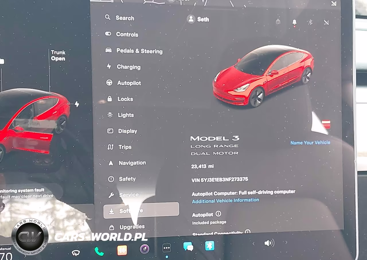 2022 Tesla Model 3 Long Range Dual Motor All-Wheel Drive VIN:5YJ3E1EB3NF273375 - 7