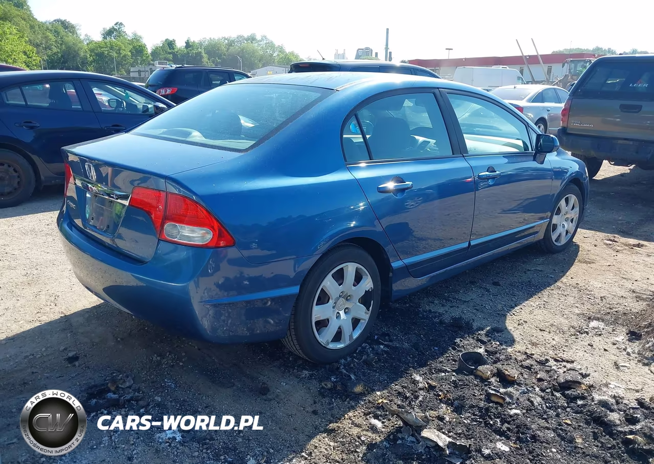 2010 Honda Civic Lx VIN:19XFA1F59AE035225 - 4