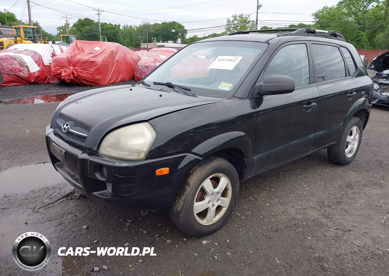 2005 Hyundai Tucson Gl VIN:KM8JM12B15U192621 - 2