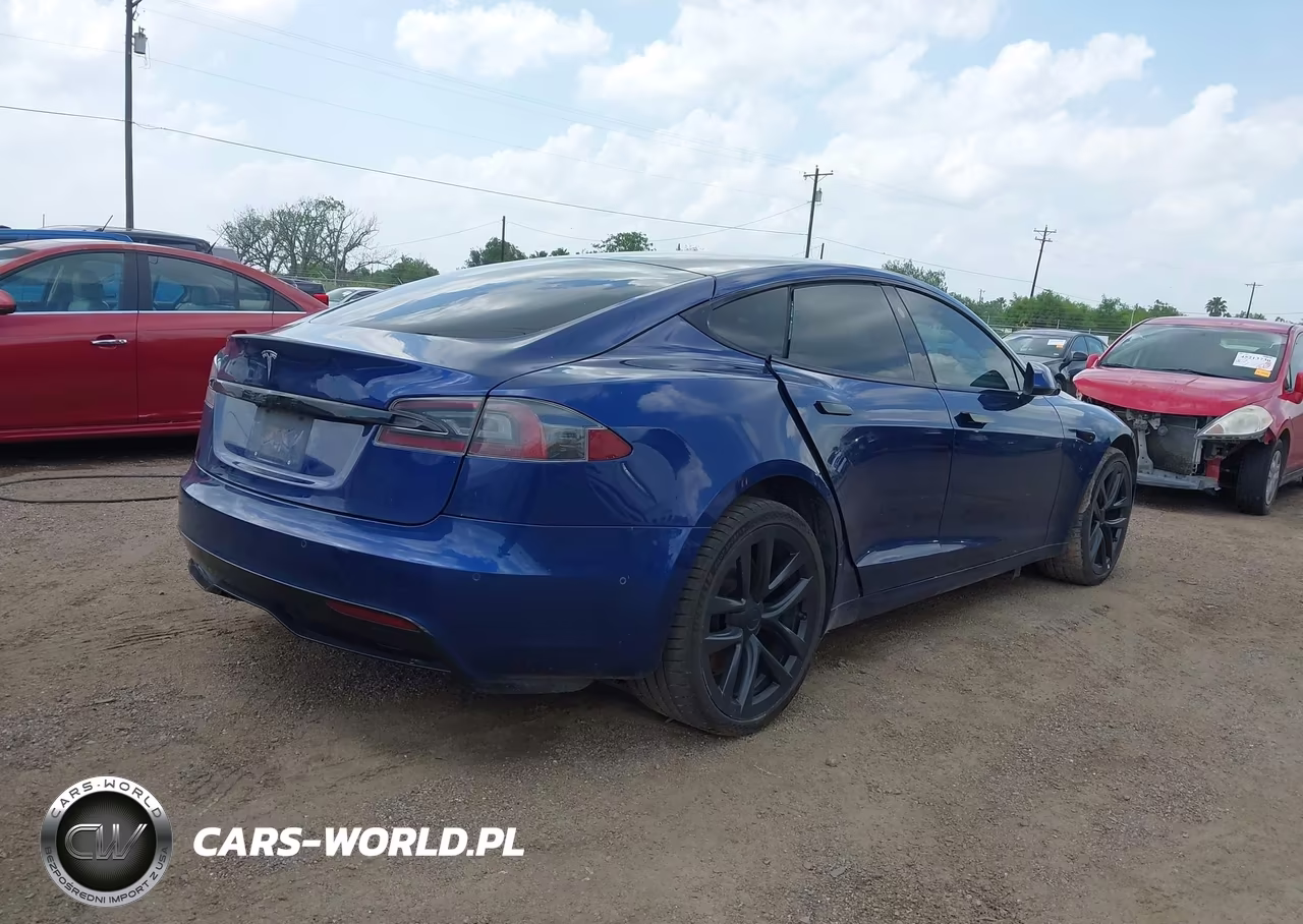 2021 Tesla Model S Long Range Dual Motor All-Wheel Drive VIN:5YJSA1E5XMF428441 - 4