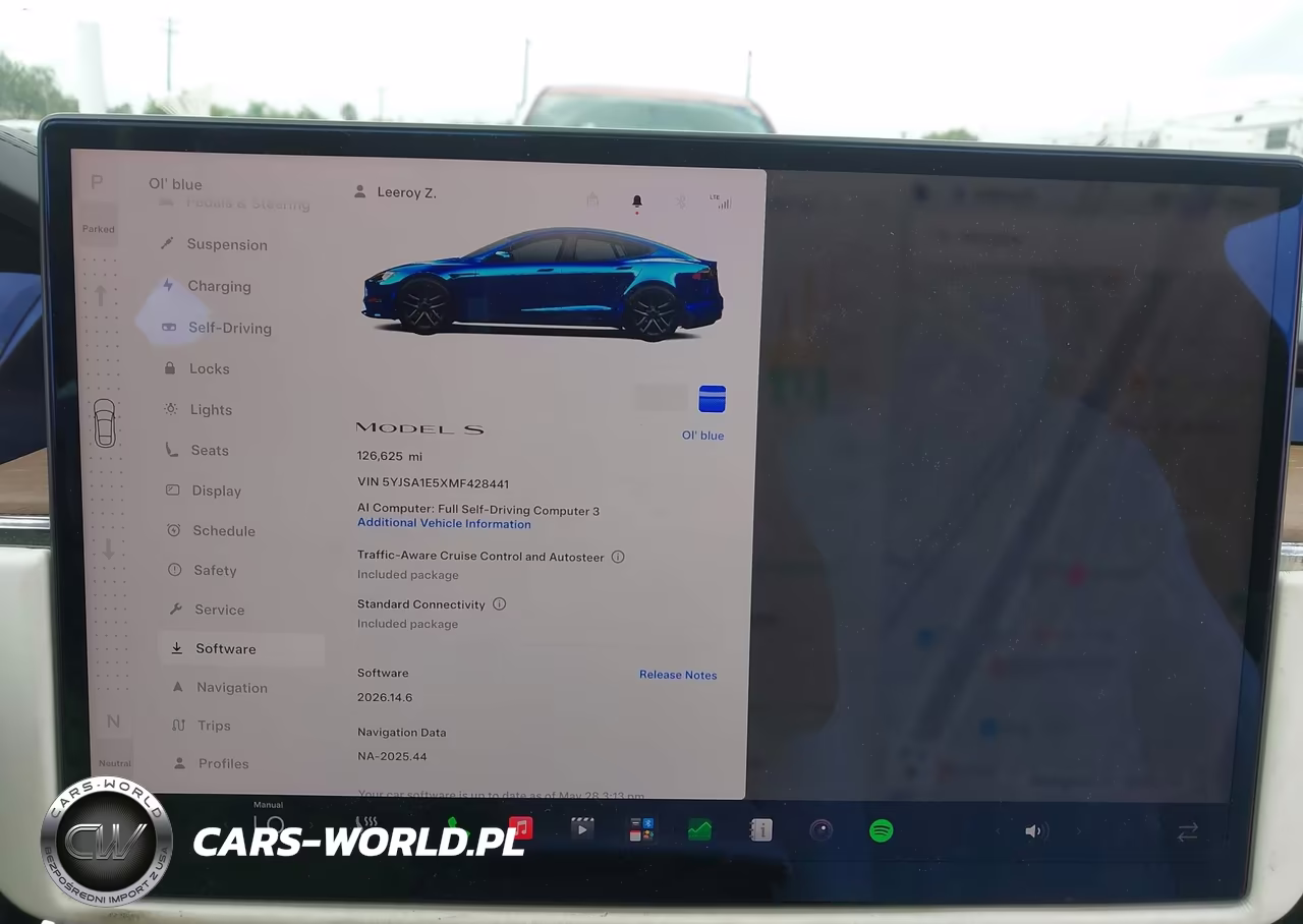 2021 Tesla Model S Long Range Dual Motor All-Wheel Drive VIN:5YJSA1E5XMF428441 - 7