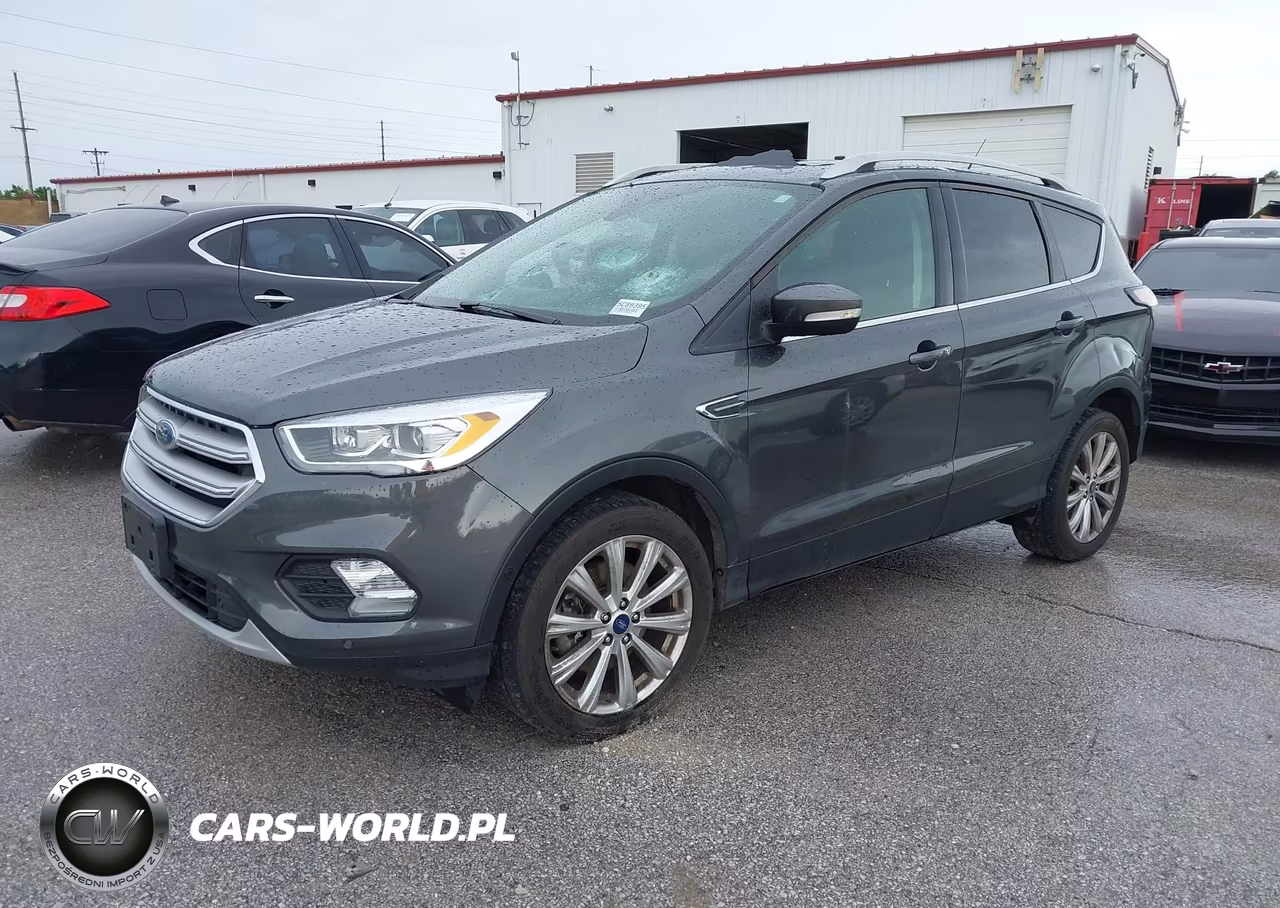 2018 Ford Escape Titanium VIN:1FMCU9J9XJUC89395 - 2