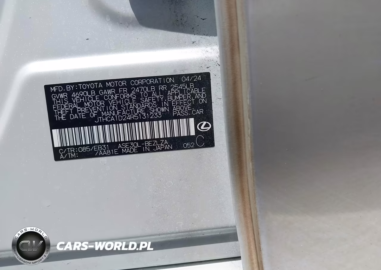 2024 Lexus Is 300 VIN:JTHCA1D24R5131233 - 9