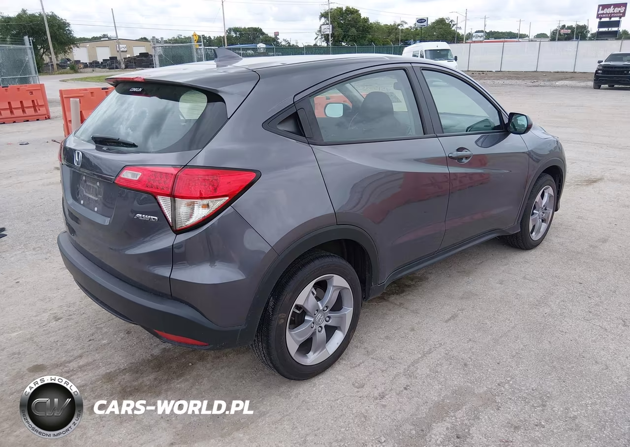 2022 Honda Hr-V Awd Lx VIN:3CZRU6H38NM731562 - 4