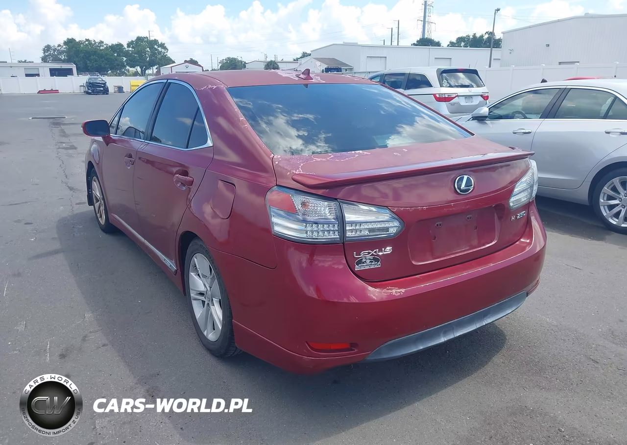 2010 Lexus Hs 250H VIN:JTHBB1BA1A2032278 - 3