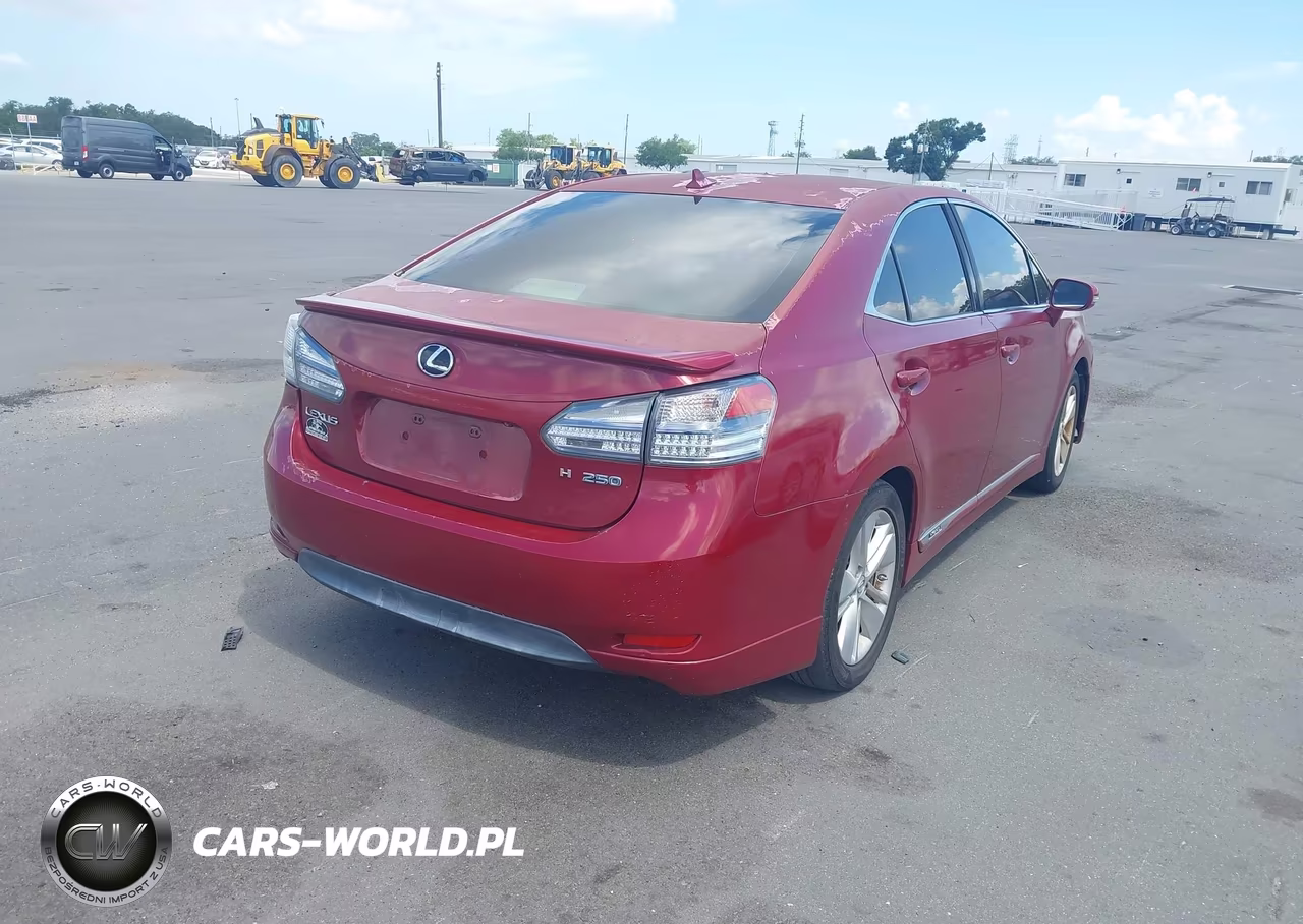 2010 Lexus Hs 250H VIN:JTHBB1BA1A2032278 - 4