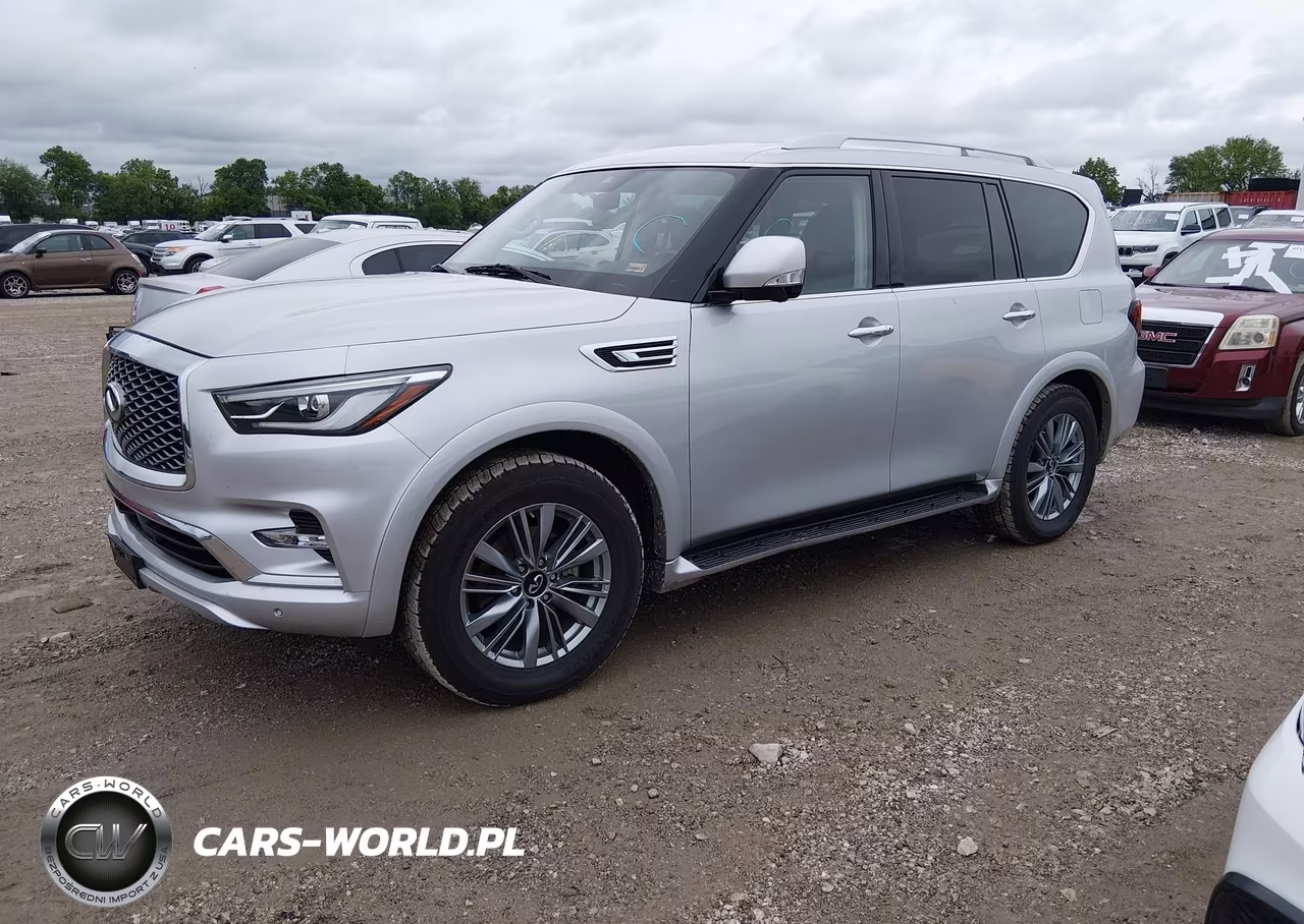2021 Infiniti Qx80 Luxe VIN:JN8AZ2AF1M9718719 - 2