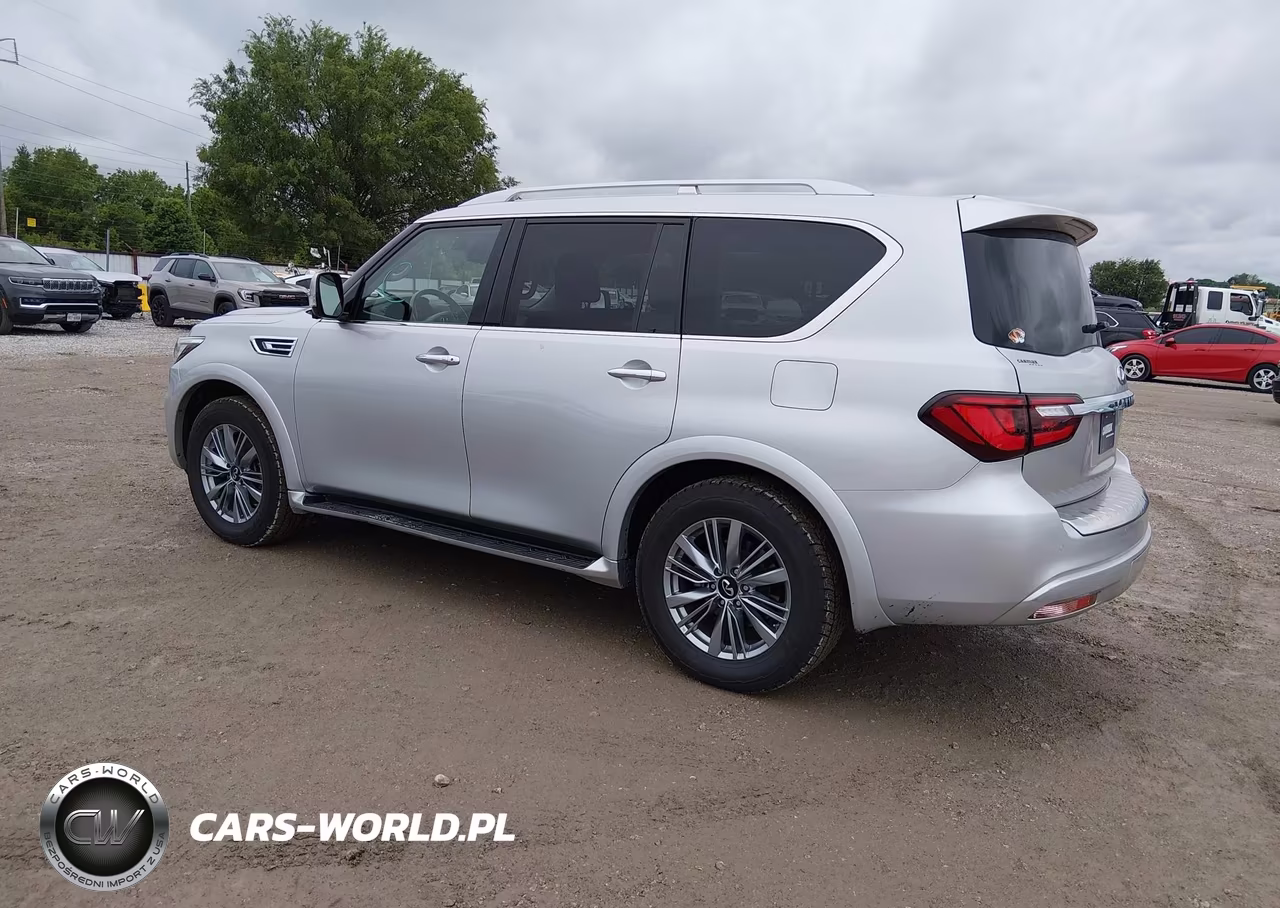 2021 Infiniti Qx80 Luxe VIN:JN8AZ2AF1M9718719 - 3