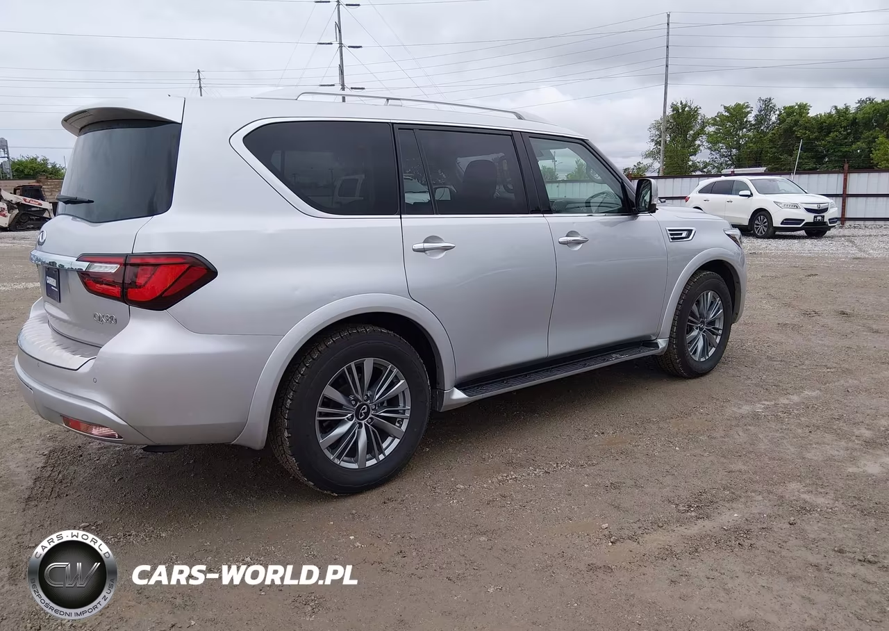 2021 Infiniti Qx80 Luxe VIN:JN8AZ2AF1M9718719 - 4