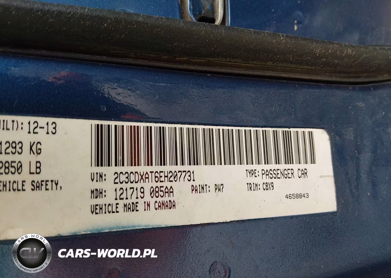 2014 Dodge Charger Police VIN:2C3CDXAT6EH207731 - 9