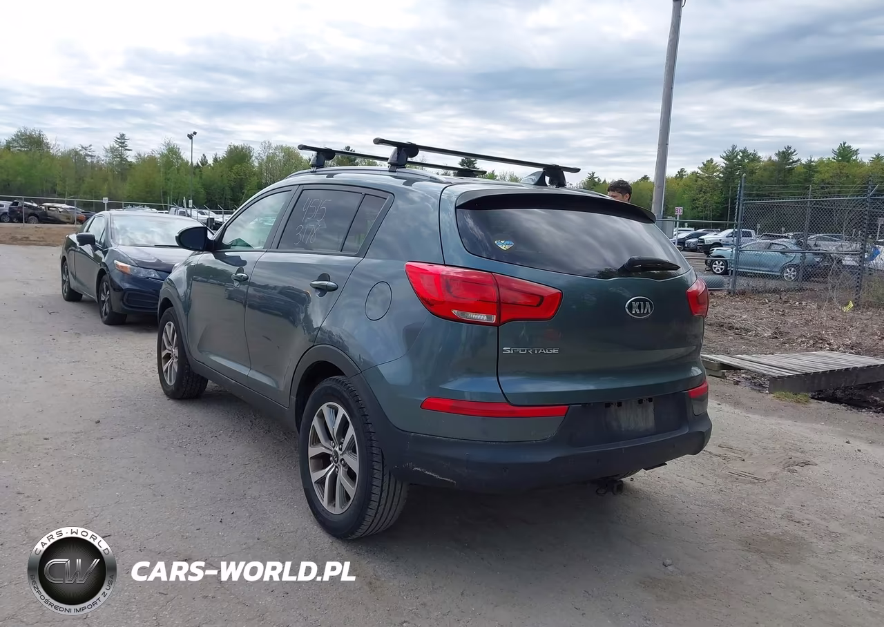 2014 Kia Sportage Lx VIN:KNDPBCAC7E7564942 - 3