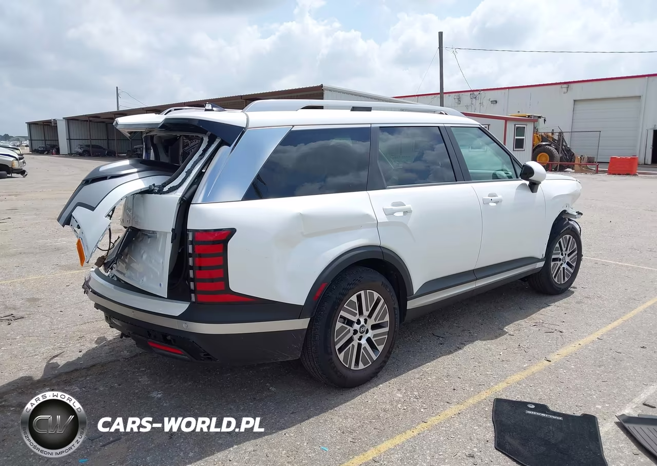 2026 Hyundai Palisade Hev Blue Sel 7P VIN:KM8RL5SA1TU085697 - 4