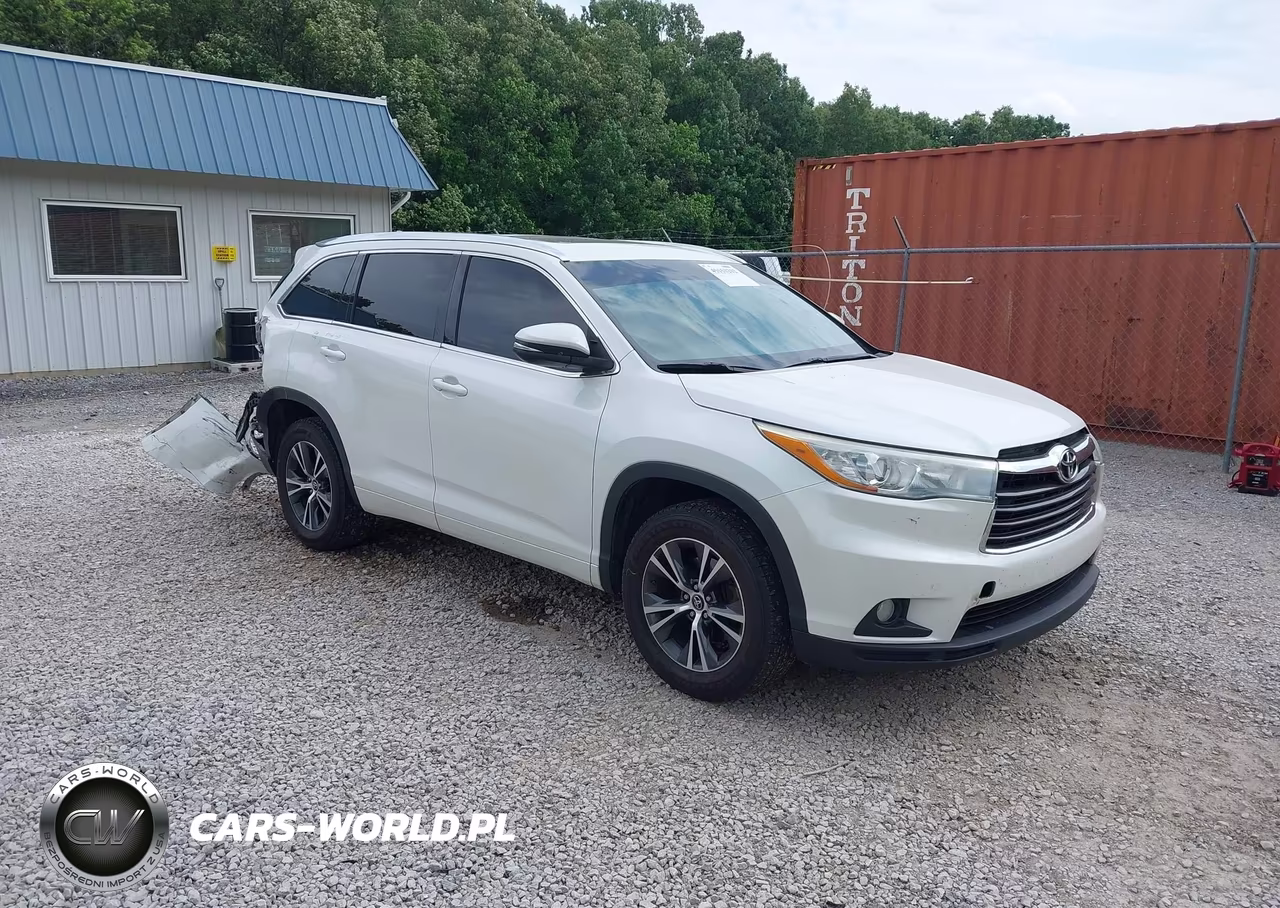 2016 Toyota Highlander Xle V6 – zdjęcie 1 z 19