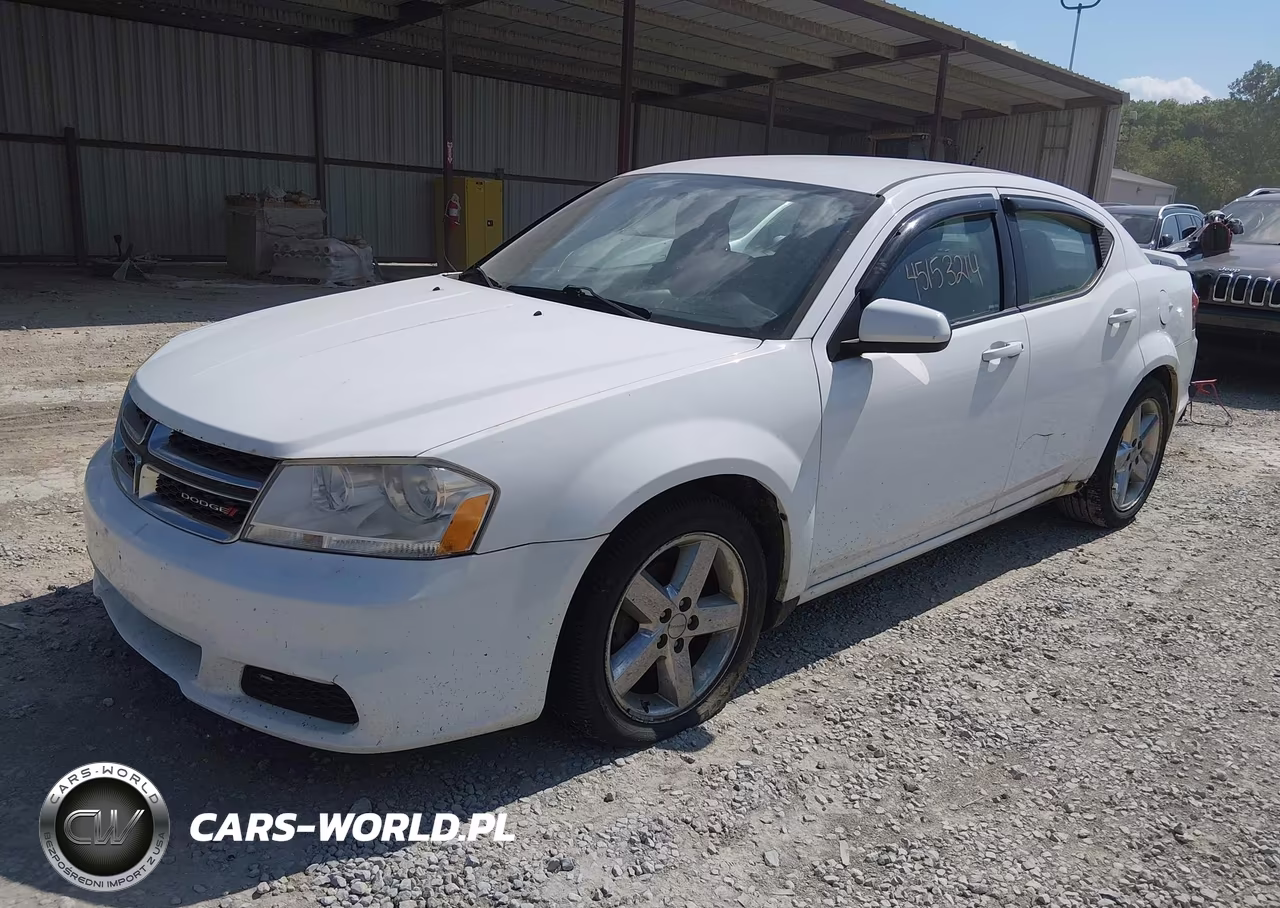 2012 Dodge Avenger Sxt VIN:1C3CDZCB6CN312273 - 2