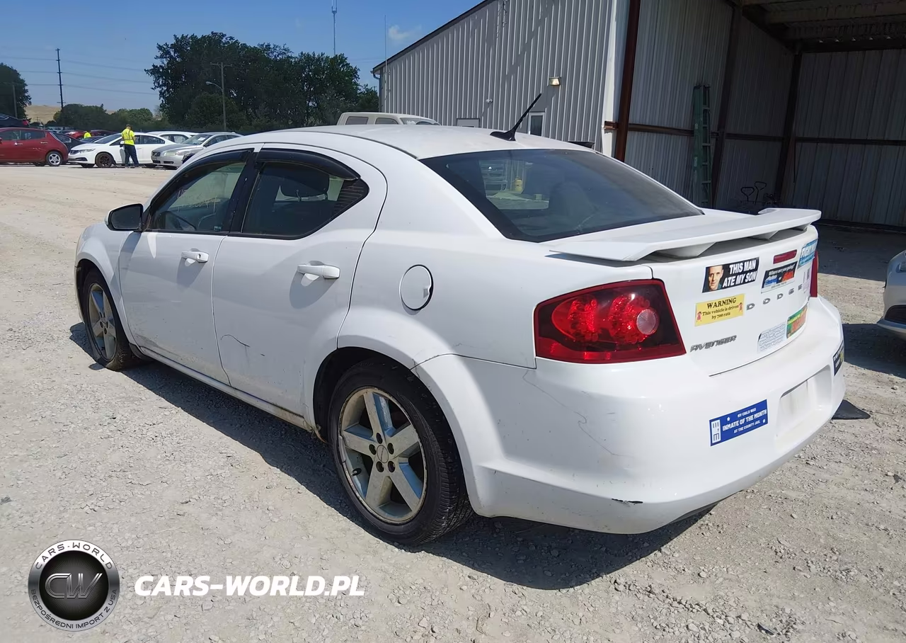2012 Dodge Avenger Sxt VIN:1C3CDZCB6CN312273 - 3