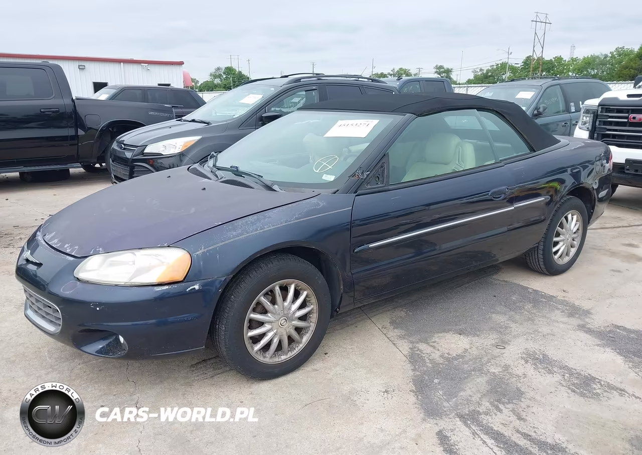 2003 Chrysler Sebring Limited VIN:1C3EL65R63N525342 - 2
