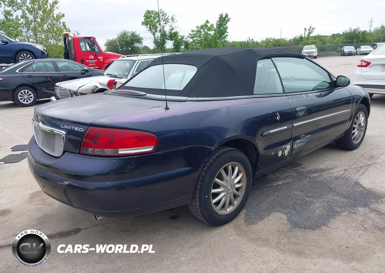 2003 Chrysler Sebring Limited VIN:1C3EL65R63N525342 - 4
