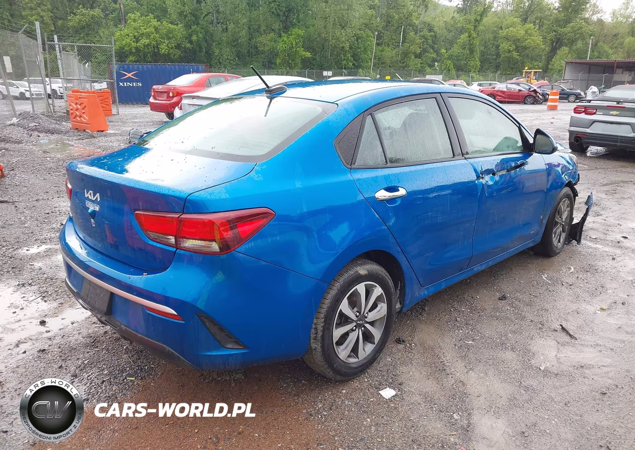 2023 Kia Rio S VIN:3KPA24AD1PE533418 - 4