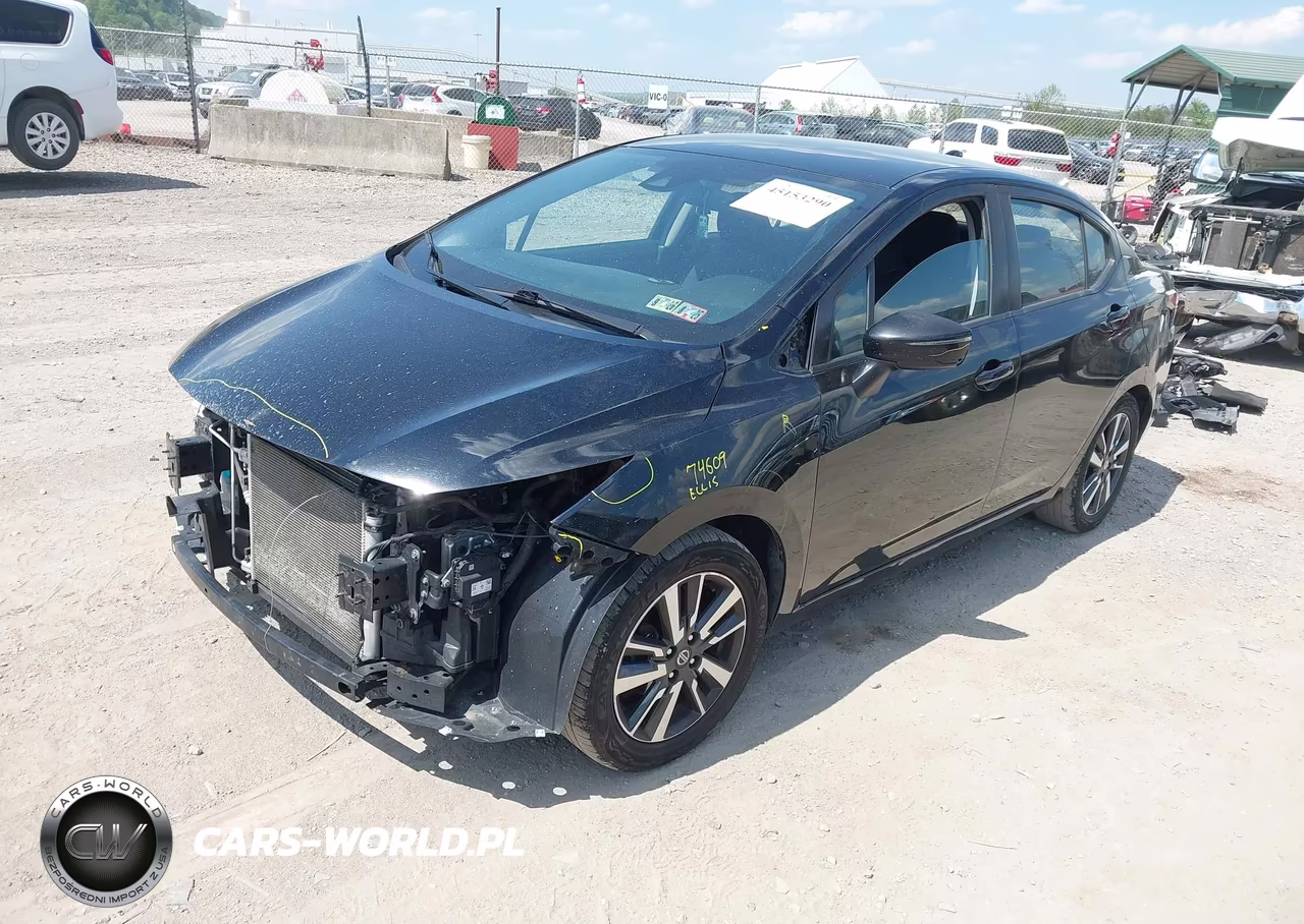 2021 Nissan Versa Sv Xtronic Cvt VIN:3N1CN8EV3ML834860 - 2