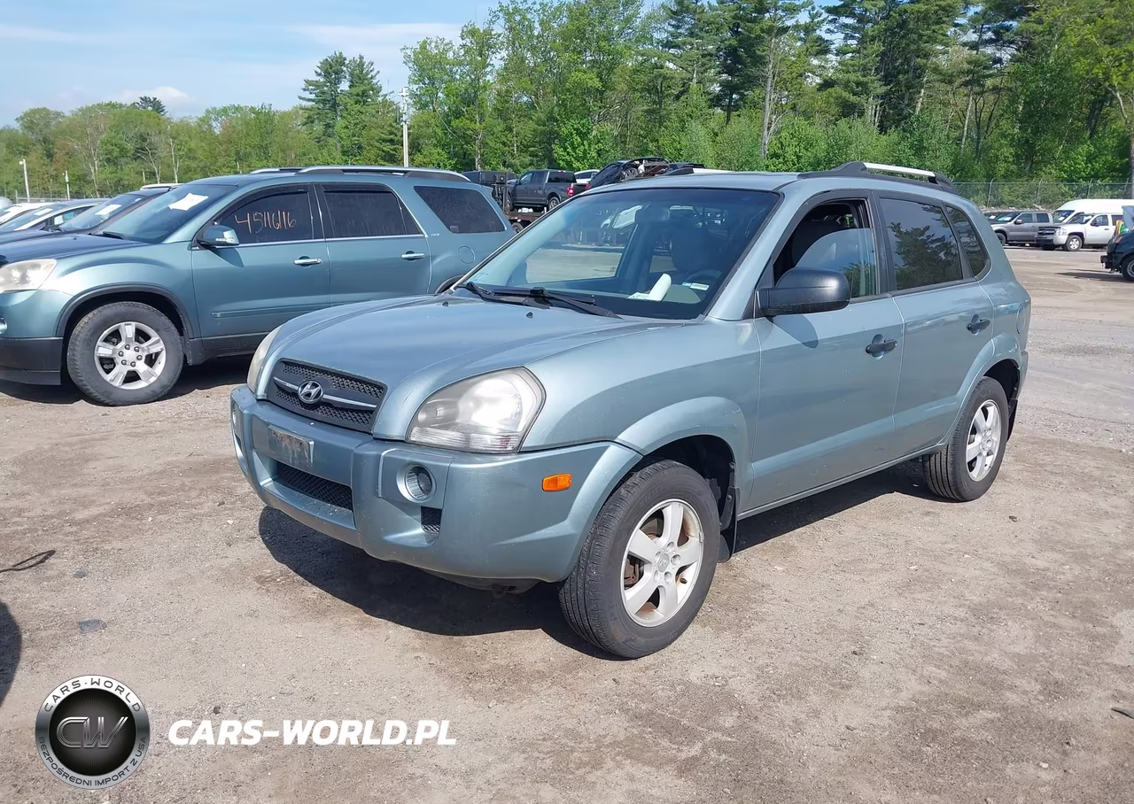 2008 Hyundai Tucson Gls VIN:KM8JM12B08U757817 - 2