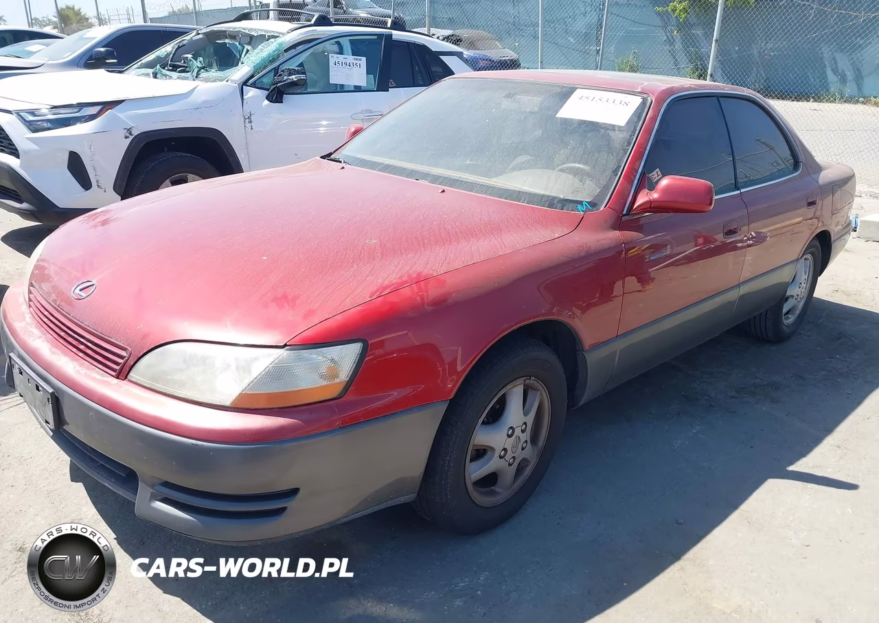 1993 Lexus Es 300 VIN:JT8VK13T3P0156876 - 2