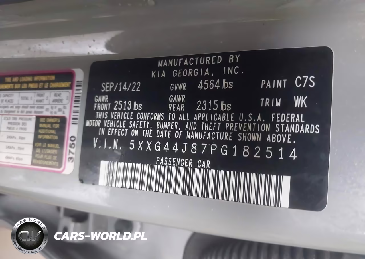 2023 Kia K5 Gt VIN:5XXG44J87PG182514 - 9