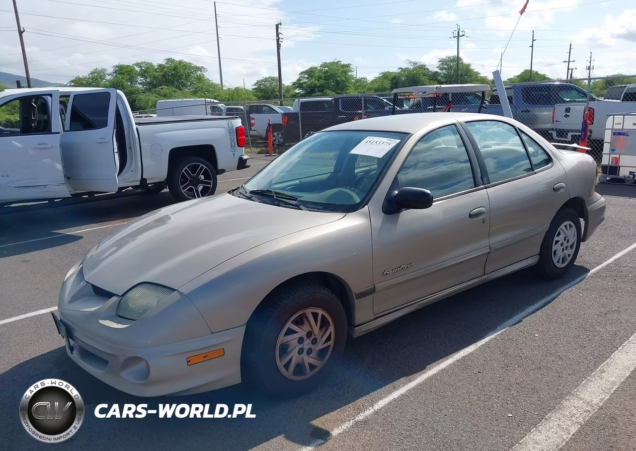 2002 Pontiac Sunfire Se VIN:1G2JB524927414341 - 2